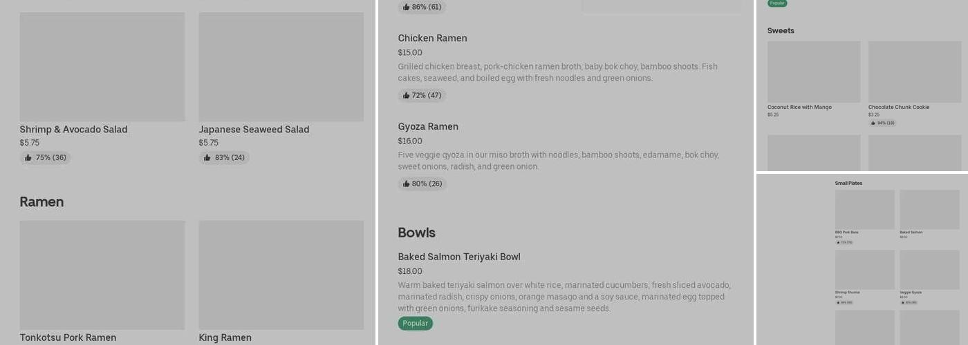 Ramen Nola Menu