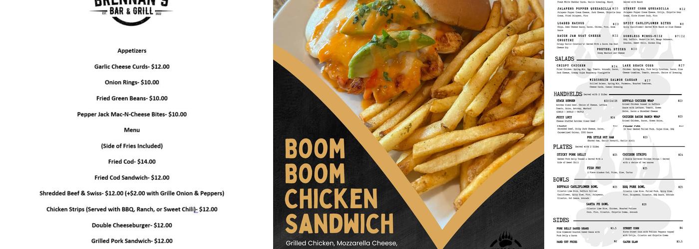 Brennan's Menu
