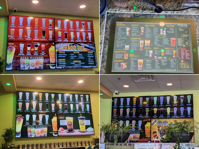 Teapioca Lounge Menu