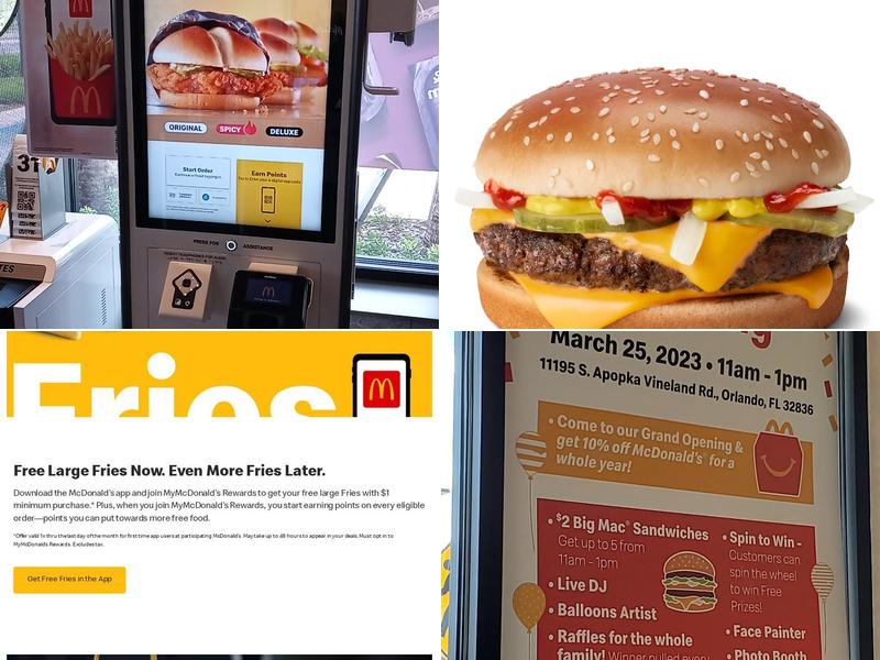 McDonald's Menu