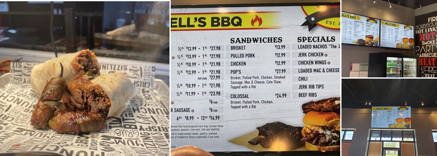 Hells BBQ Menu