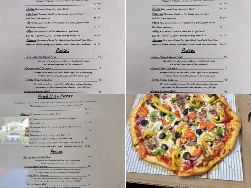 The American Pizza Kitchen Menu