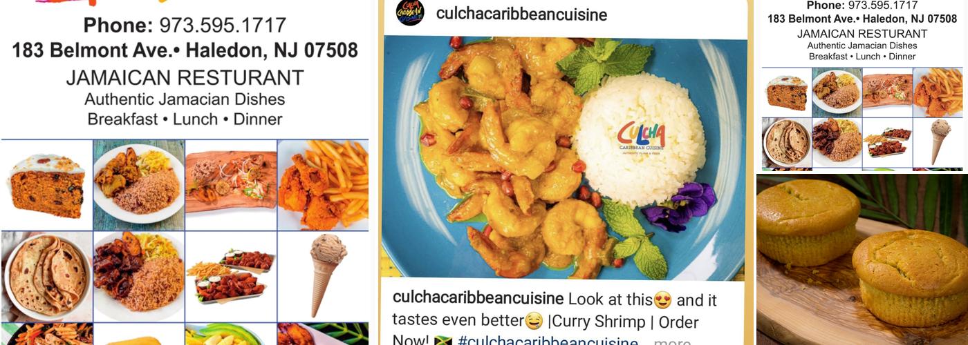 Culcha PCCC Menu