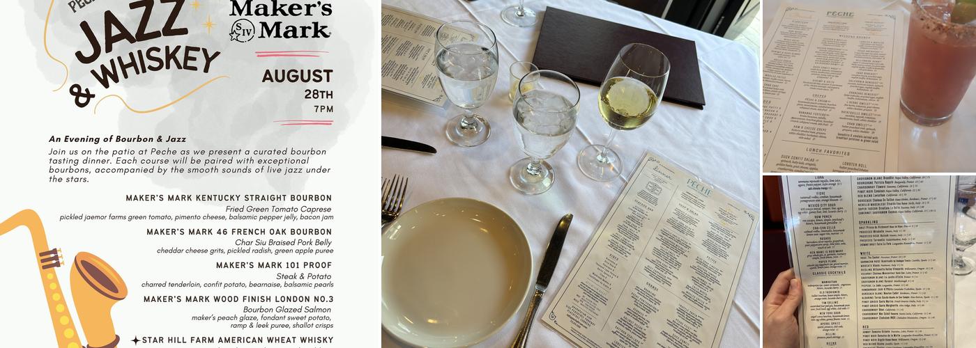 Pêche Modern Coastal Menu