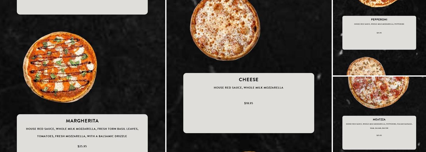 Piazza Pizza Pensacola Beach Menu