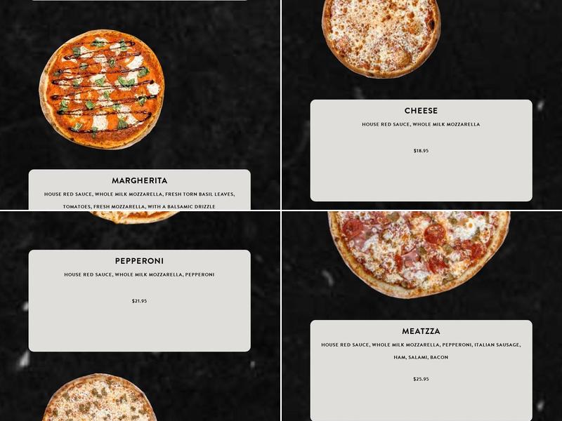 Piazza Pizza Pensacola Beach Menu