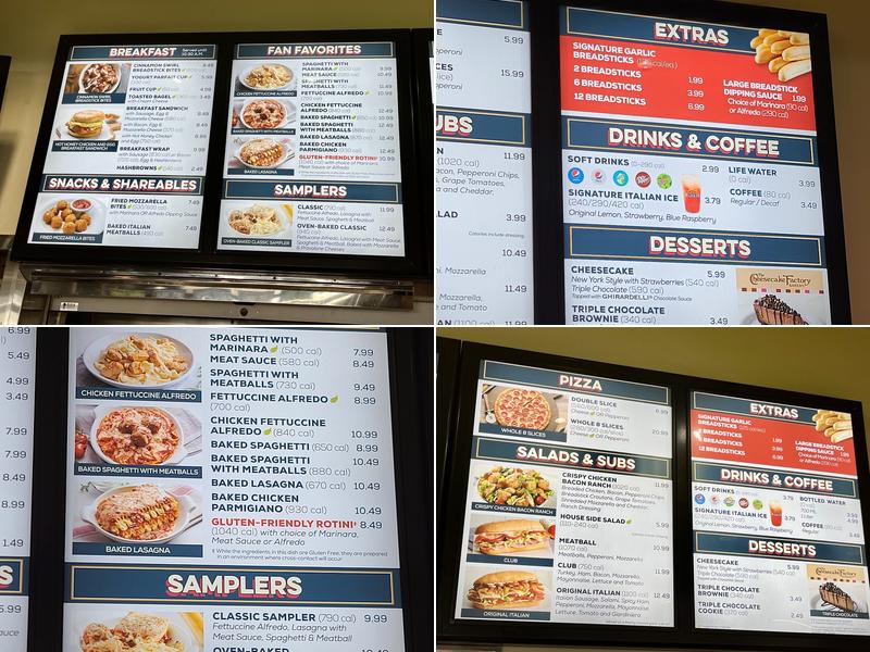 Fazoli's Menu