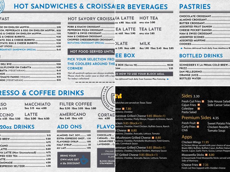 Stack'd Underground Menu