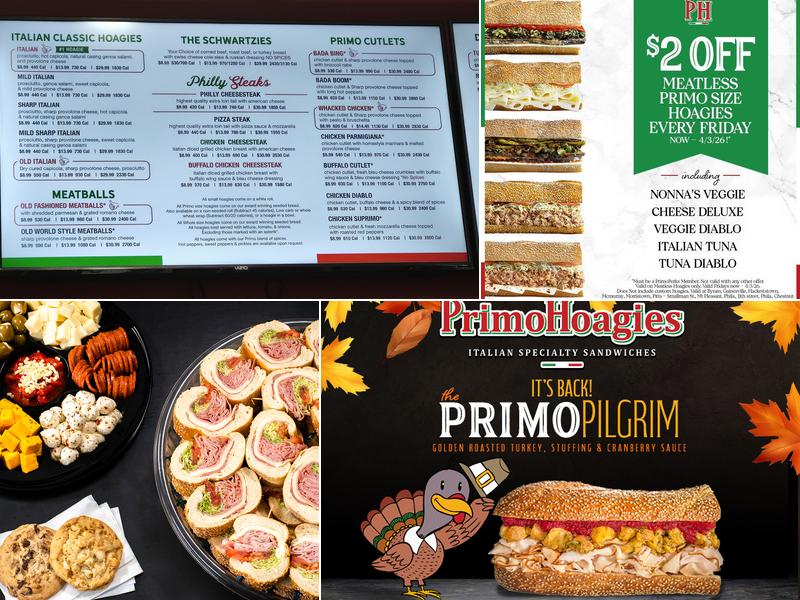PrimoHoagies Menu