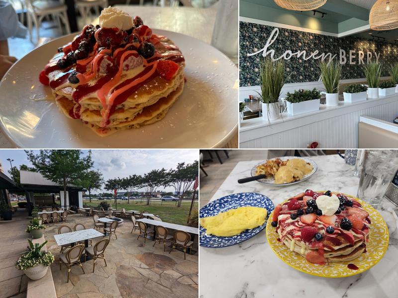 Honey Berry Pancakes and Cafe