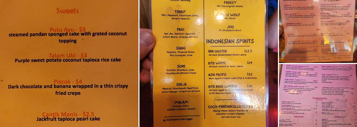 Pasar Menu