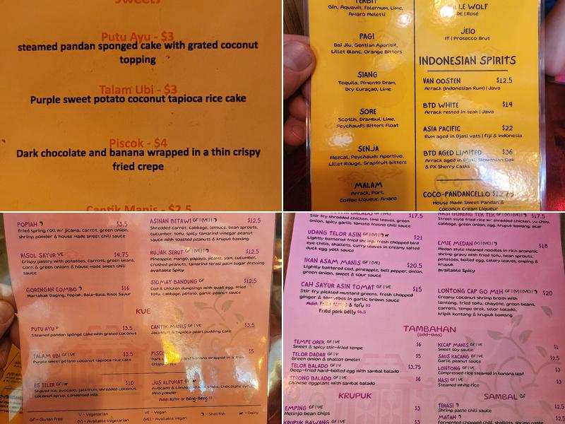 Pasar Menu