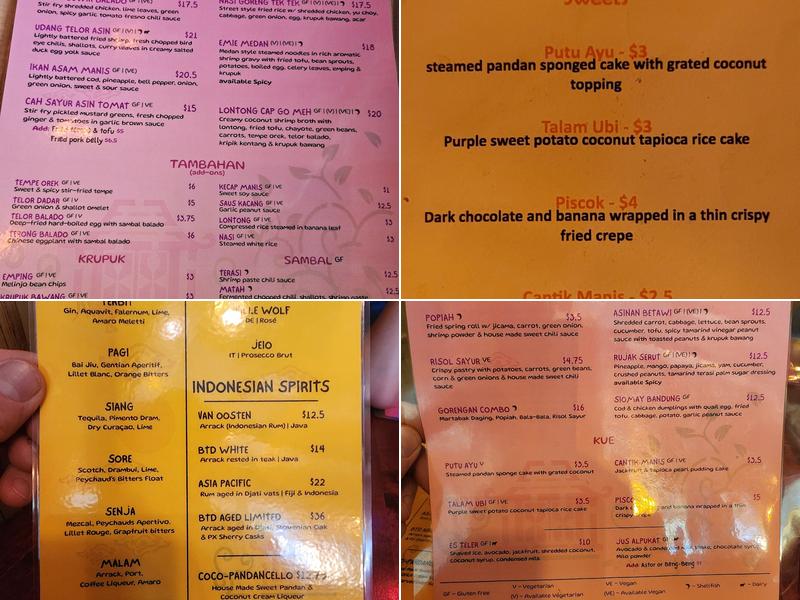 Pasar Menu