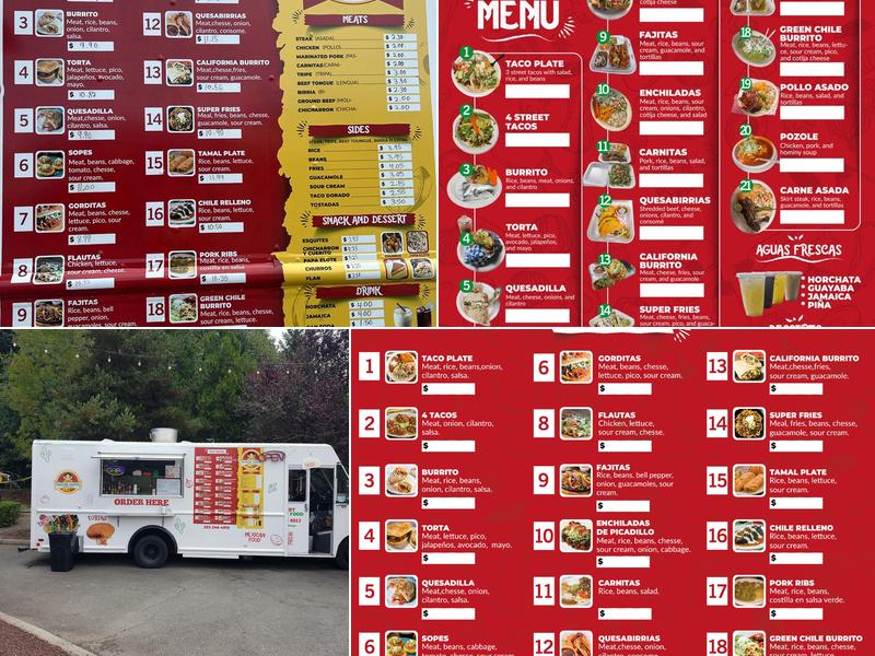 Taqueria chatita Menu