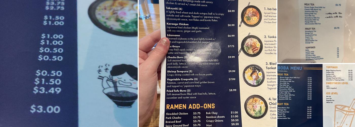 Iso Iso Ramen & Bar, Raleigh Menu, Reviews (140), Photos Restaurantji