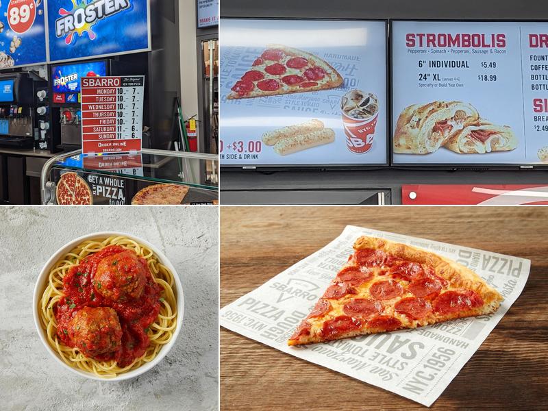 Sbarro Menu