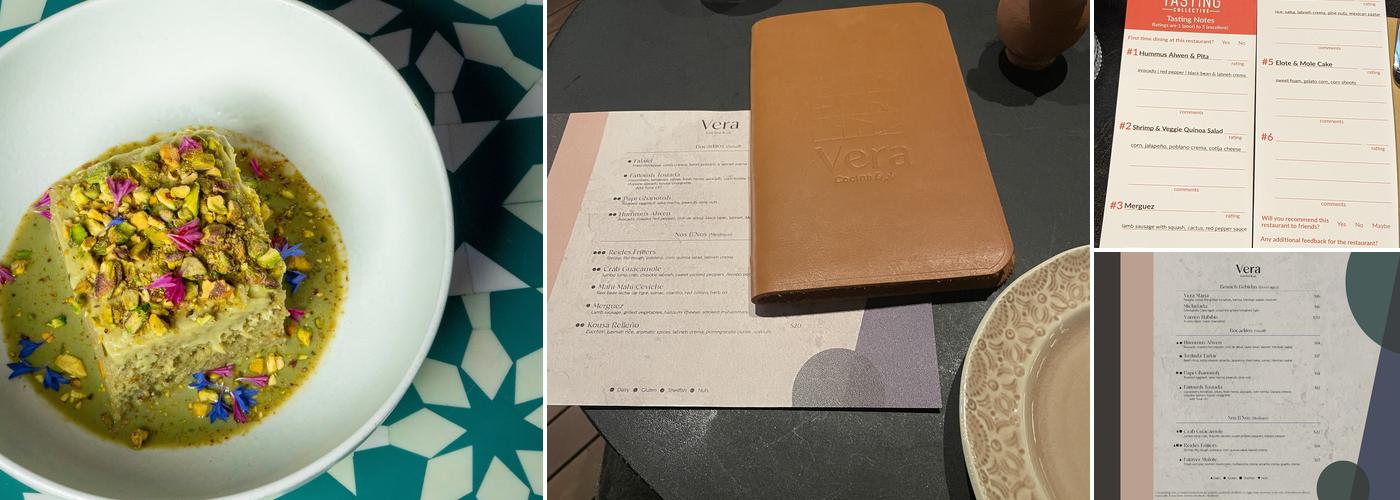 Vera Cocina & بار Menu