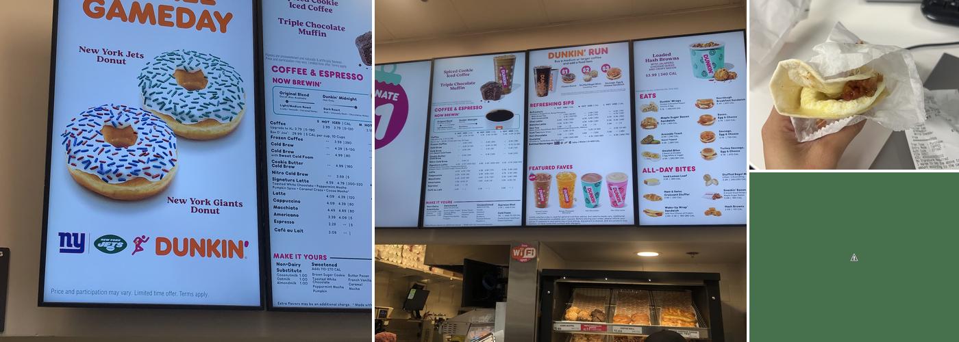 Dunkin' Menu