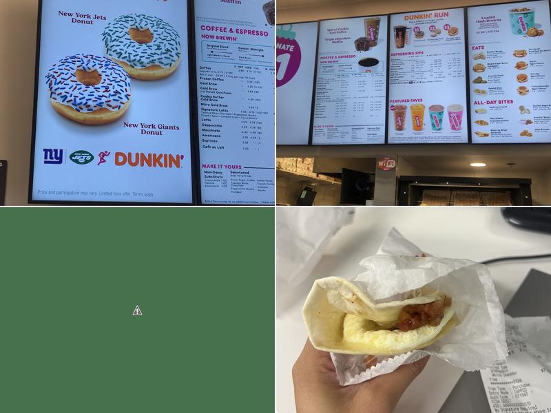 Dunkin' Menu