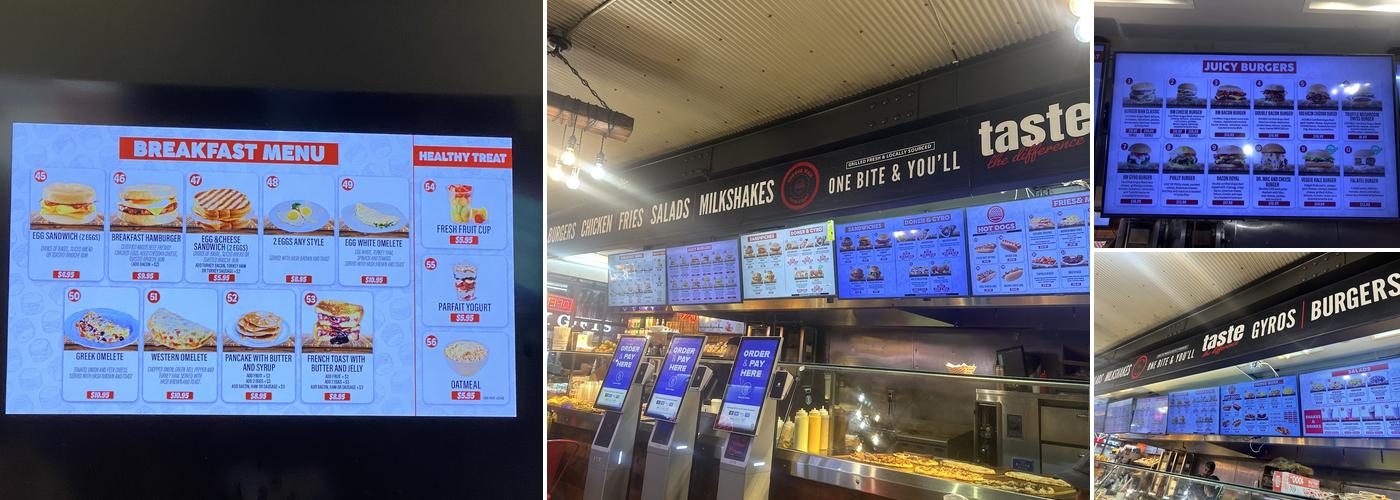 Burger Man Menu
