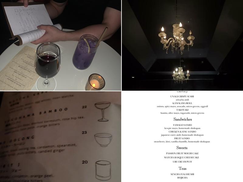 Wildcard Bar Menu