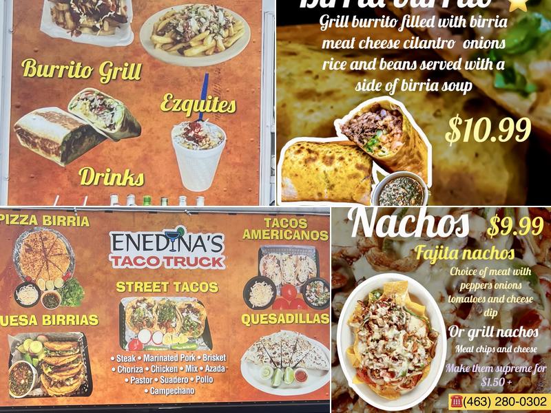 Enedina’s Taco Truck Menu