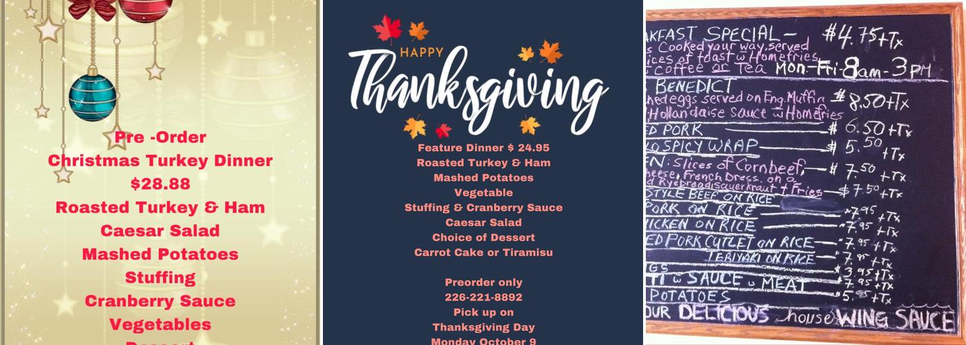 Phat Albert Wok n Grill Menu