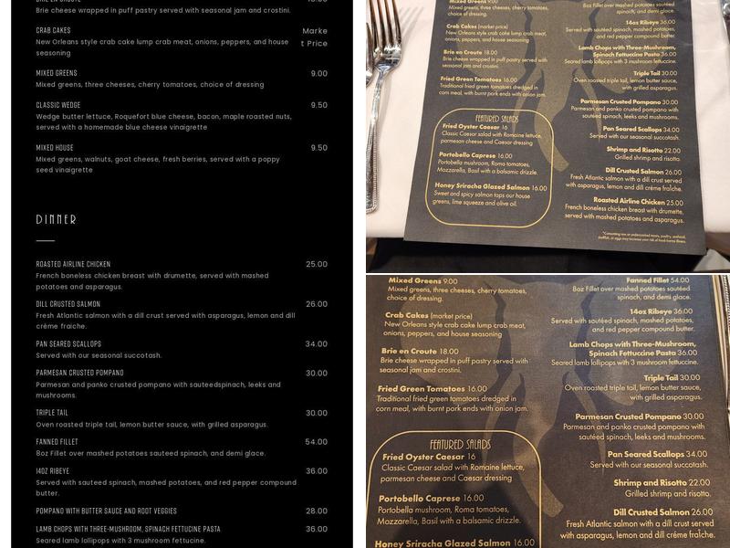 Buschman Street Cafe Menu