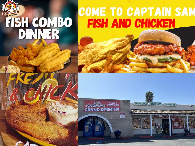 Captain Sam's Fish & Chicken 10761 Jamacha Blvd STE D, Spring Valley