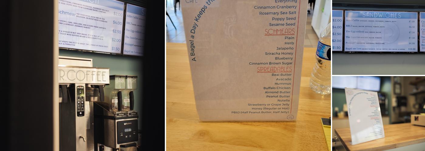 The Allie Café Menu