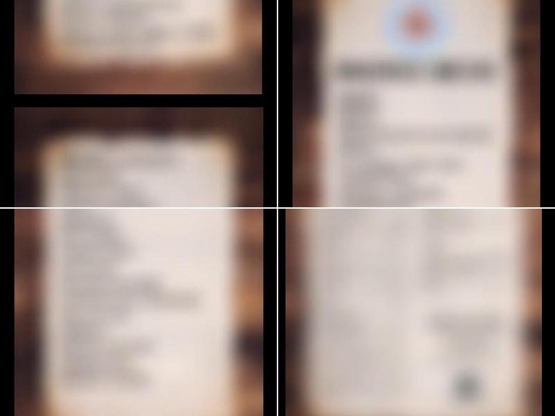 Whiskey River Bar & Grill Menu