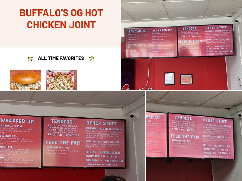 Hen House Nashville Hot Chicken Menu