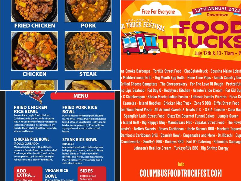 Spanish Bowl LLC Menu