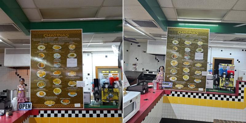 Chatina's Taquería Menu