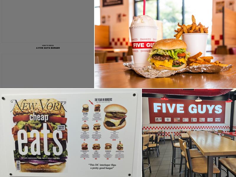Five Guys Menu