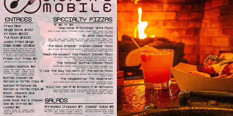 Steve N B Mobile Menu