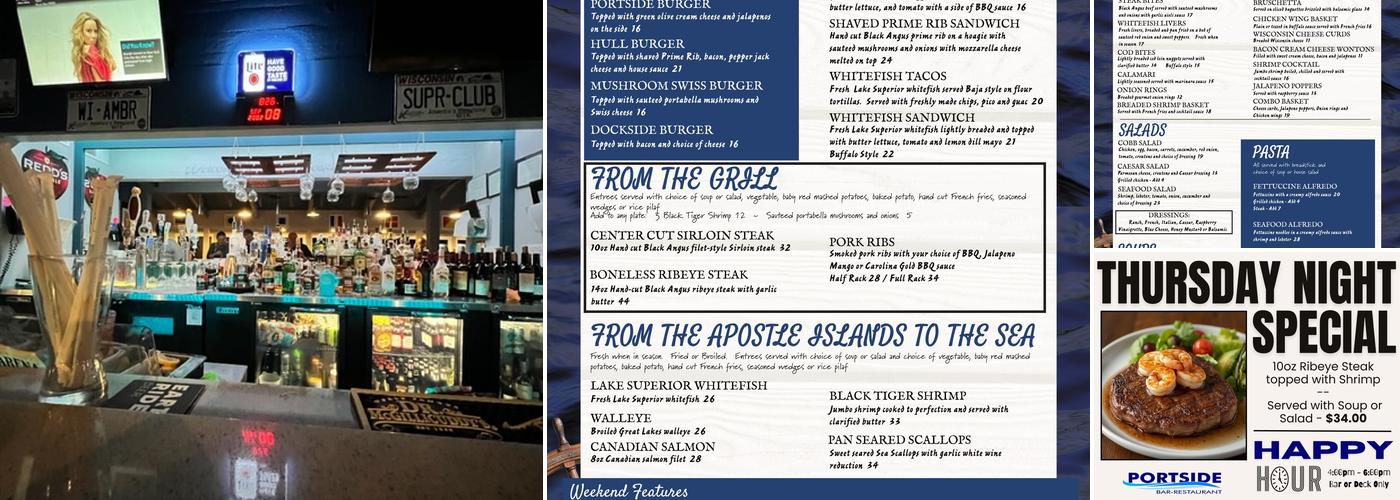 Portside Menu