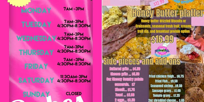 Virtuous Hustle Menu