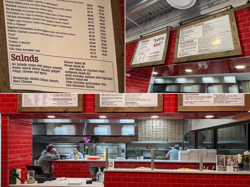 Aiello's Pizza North Menu