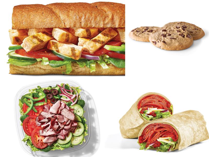 Subway Menu