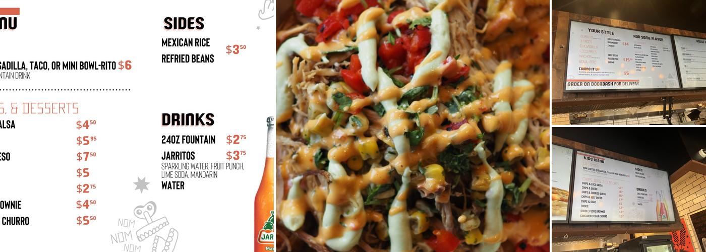 Dreloco Taco Menu