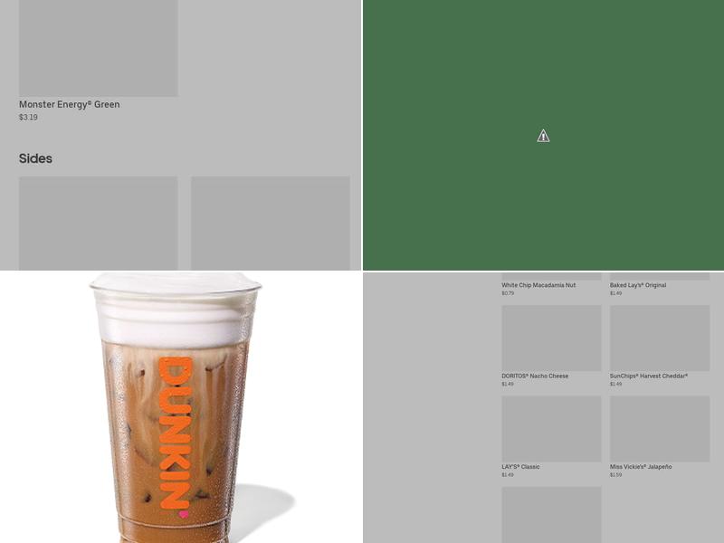 Dunkin' Menu