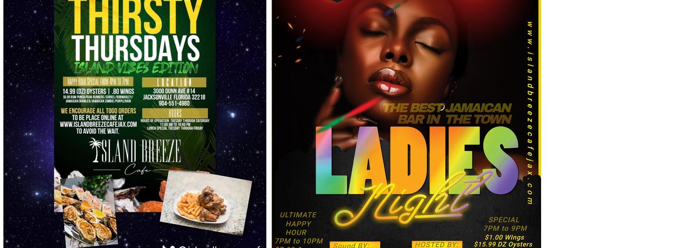 Island Breeze Cafe Menu