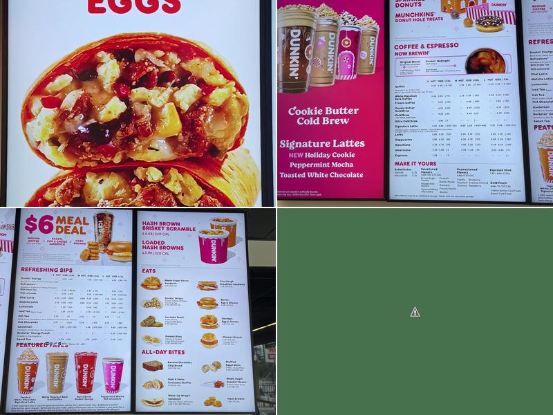 Dunkin' Menu