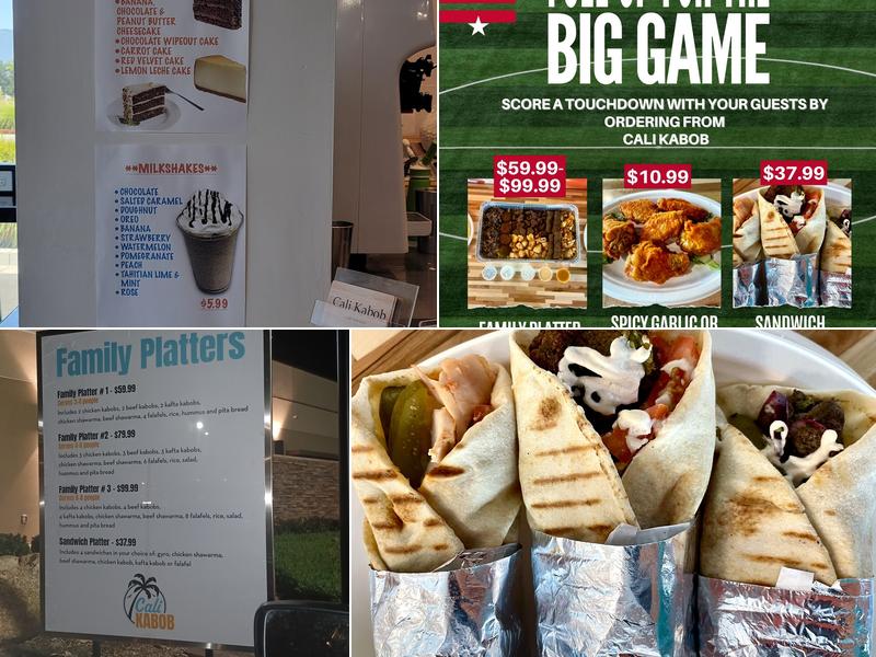 Cali Kabob Menu