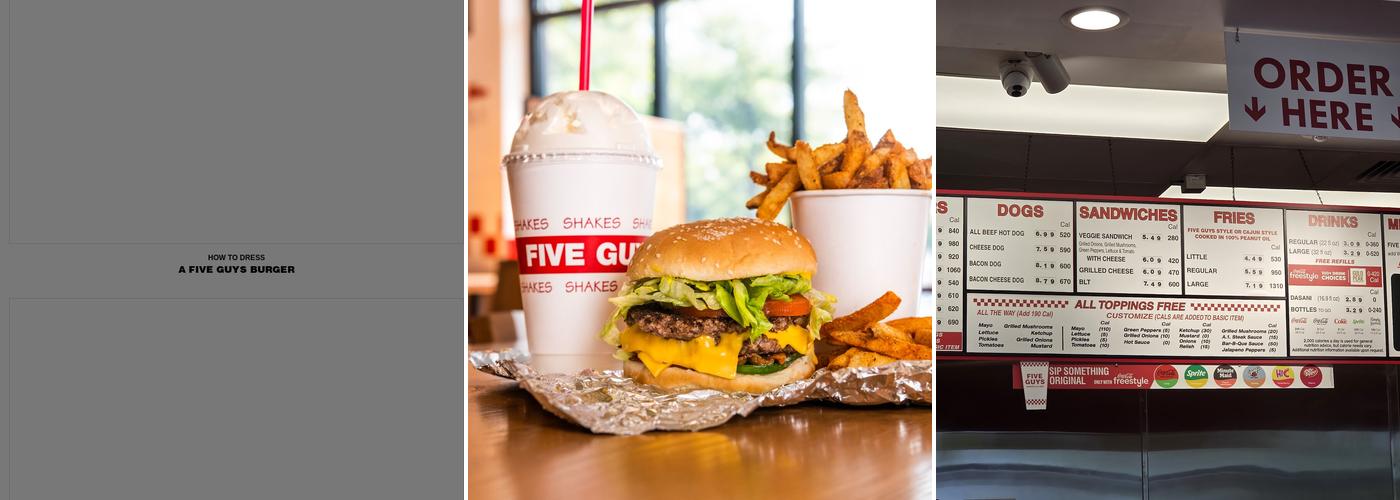 Five Guys Menu