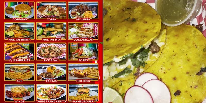 El Rancherito Menu