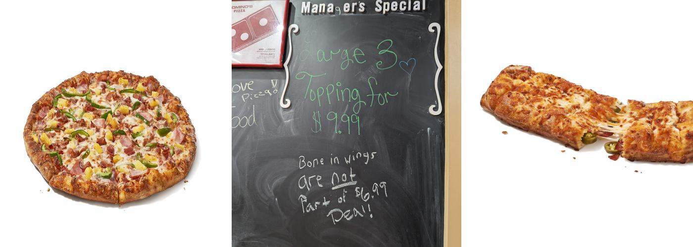 Domino's Pizza Menu