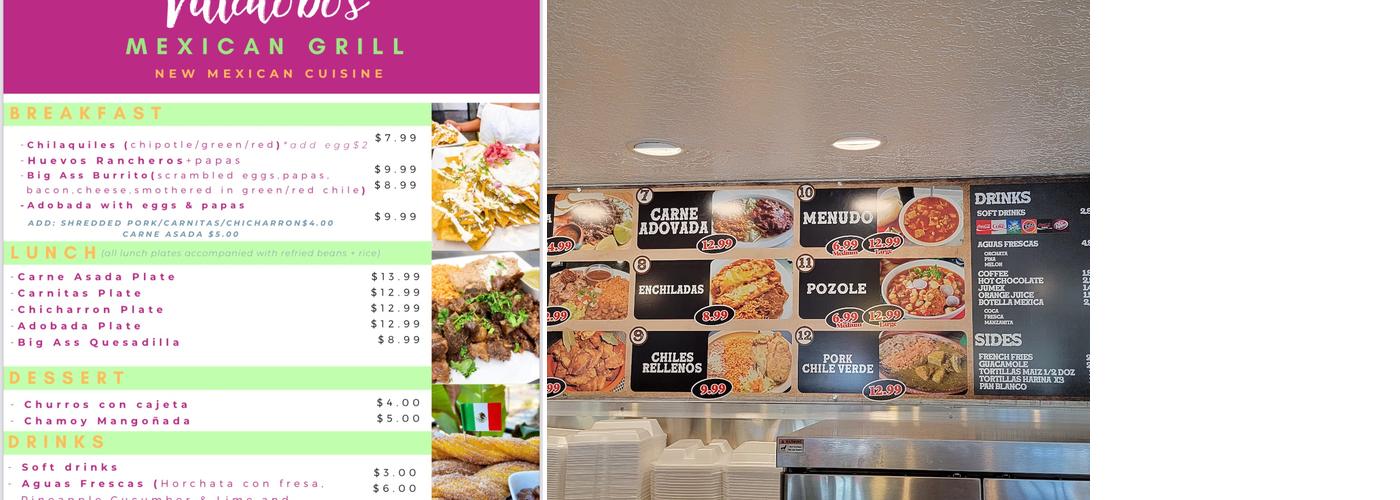 Hacienda Villalobos Mexican Grill Menu