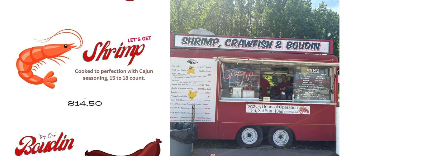 Cajun CRAWDAD’S inc Menu